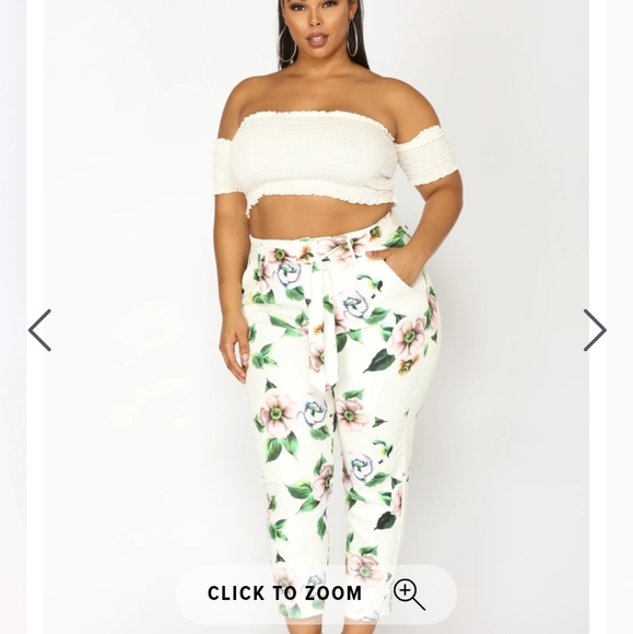Floral Pants - Picture 1 of 6